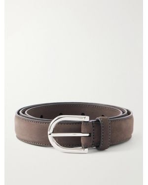 Morjas The Belt 2.5Cm Nubuck Belt - Brown