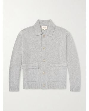 Folk Knitted Cardigan - Grey