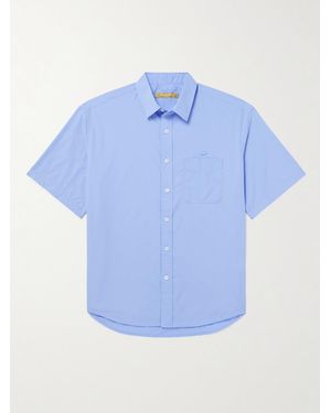 FRIZMWORKS OG Oversized-Hemd aus Popeline - Blau