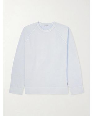 James Perse Supima Cotton-Jersey Sweatshirt - White