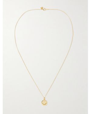 Needles Plated Pendant Necklace - White