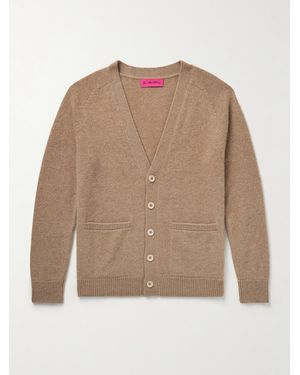 The Elder Statesman Cashmere Cardigan - Natural