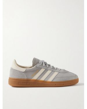 adidas Originals Handball Spezial Suede And Leather Trainers - Grey