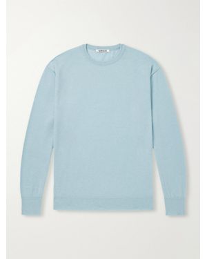 AURALEE Cashmere Sweater - Blue