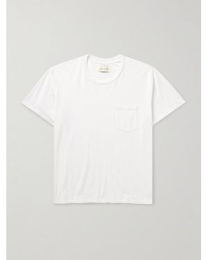 Les Tien Cotton-Jersey T-Shirt - White