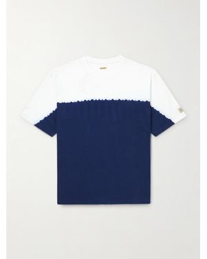 Kapital Ice Fishing Printed Cotton-Jersey T-Shirt - Blue
