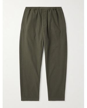 A Kind Of Guise Banasa Straight-Leg Cotton-Ripstop Trousers - Green