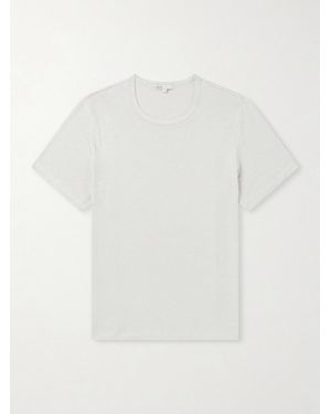Onia Linen-Blend T-Shirt - White