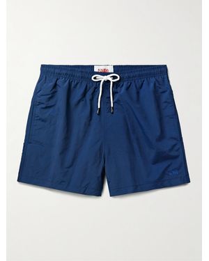 Solid & Striped The Classic Short-Length Swim Shorts - Blue