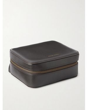 Officine Creative Shoe Care Set with Leather Case - Grau