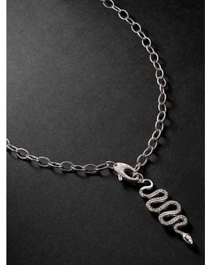 Ileana Makri Diamond Necklace - Black