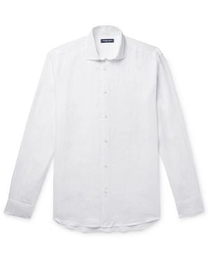 Frescobol Carioca Linen Shirt - White