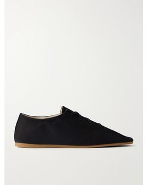 Lemaire Souris Canvas Trainers - Black