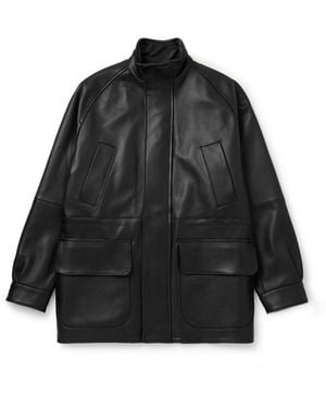 STÒFFA Traveler Leather Jacket - Black