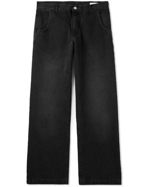mfpen Straight-leg Organic Jeans - Black