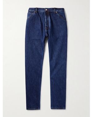 Drake's Straight-Leg Selvedge Jeans - Blue