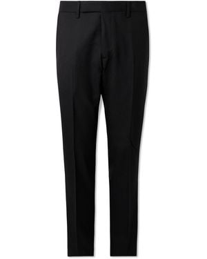 MR P. Phillip Straight-Leg Wool Suit Pants - Black