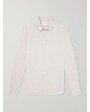 NN07 Enzo 5708 Linen Shirt - Natural