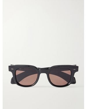 Jacques Marie Mage Jax 2 Square-Frame Acetate Sunglasses - Brown
