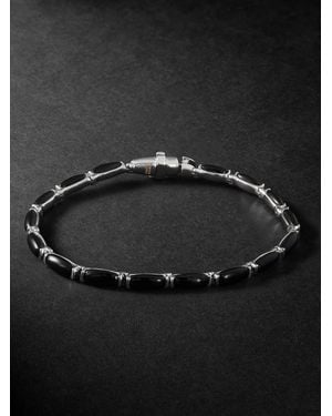 Fernando Jorge Oblong 18-Karat Onyx Bracelet - Nero