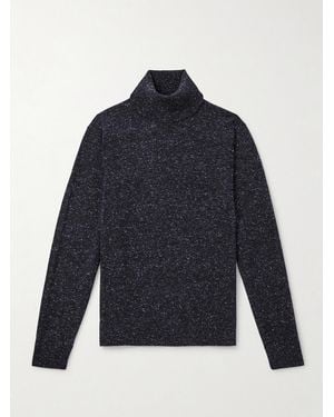 dunhill Cashmere-blend Rollneck Jumper - Black