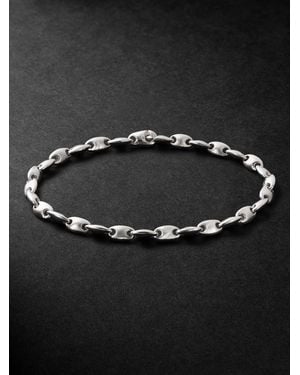 MAOR Neo Sterling Chain Bracelet - Black