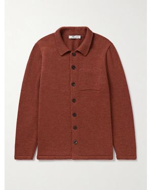 Inis Meáin Cardigan - Rosso