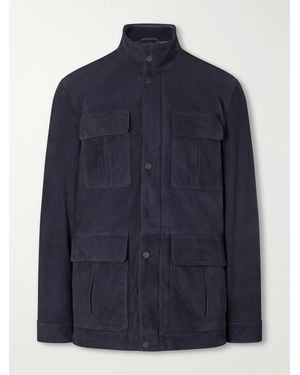 Valstar Brera Suede Jacket - Blue