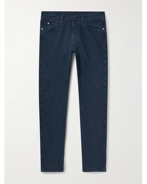 Loro Piana Slim-Fit Stretch-Denim Jeans - Blue
