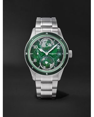 Montblanc 1858 Geosphere 0 Oxygen Automatic Interchangeable Titanium And Ceramic Watch, Ref. 133303 - Black