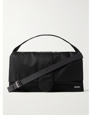 Jacquemus Le Bambino De Voyage Shell Weekender Bag - Black