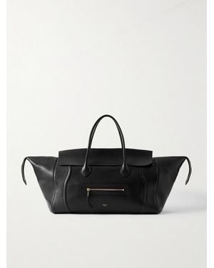 Celine Luggage Leather Tote Bag - Nero