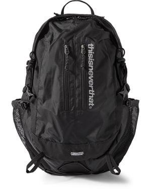 thisisneverthat Sp 29 Logo-Print Cordura And Canvas Backpack - Black