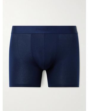 Zimmerli of Switzerland Boxer - Blu