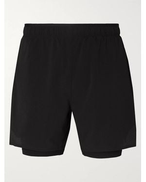 Reigning Champ Performance Perforated Shell Shorts - Black