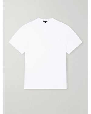 James Perse Slub Cotton-Jersey T-Shirt - White