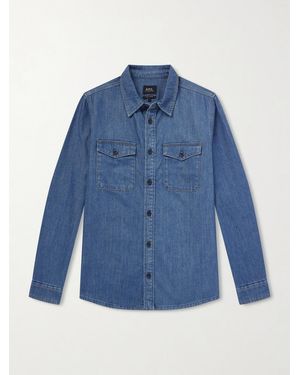 A.P.C. Denim Shirt - Blue
