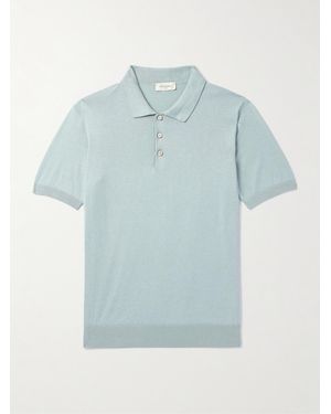 Piacenza 1733 Polo Slim-Fit - Blu