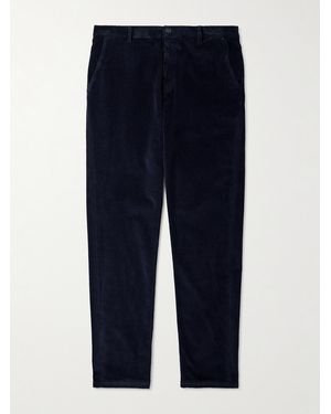 Canali Pantaloni A Gamba Affusolata - Blu