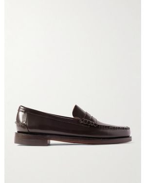 Sebago Classic Dan Leather Penny Loafers - Brown
