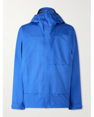 Houdini Rollercoaster Hooded Recycled Ski Jacket - Blue