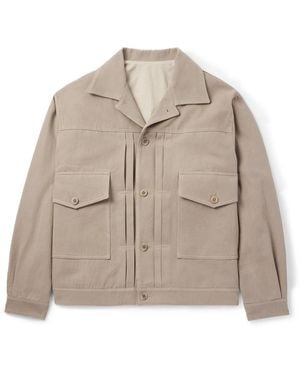 STÒFFA Road Cotton-Canvas Jacket - Natural