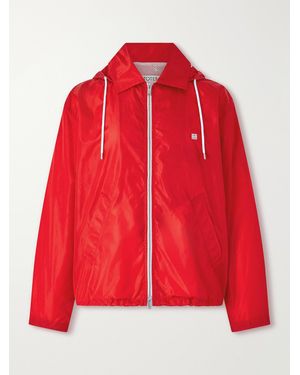 TOTEME Shell Hooded Jacket - Red