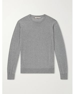 Canali Wool Sweater - Grau