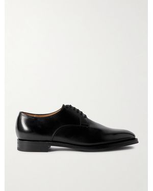 John Lobb Tenby Leather Derby Shoes - Black