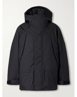 Goldwin Glade Hooded Shell Down Ski Jacket - Black
