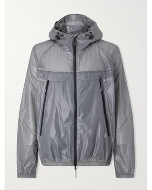 ROA Glasslike 3L Shell Hooded Jacket - Grey