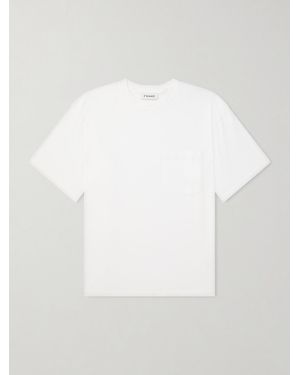 FRAME Pima Cotton T-Shirt - White