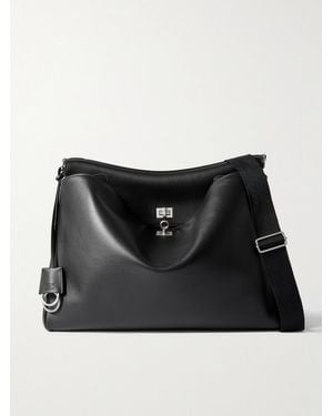 Balenciaga Rodeo Leather Messenger Bag - Black