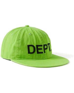 GALLERY DEPT. Logo-embroidered Cotton-twill Baseball Cap - Green